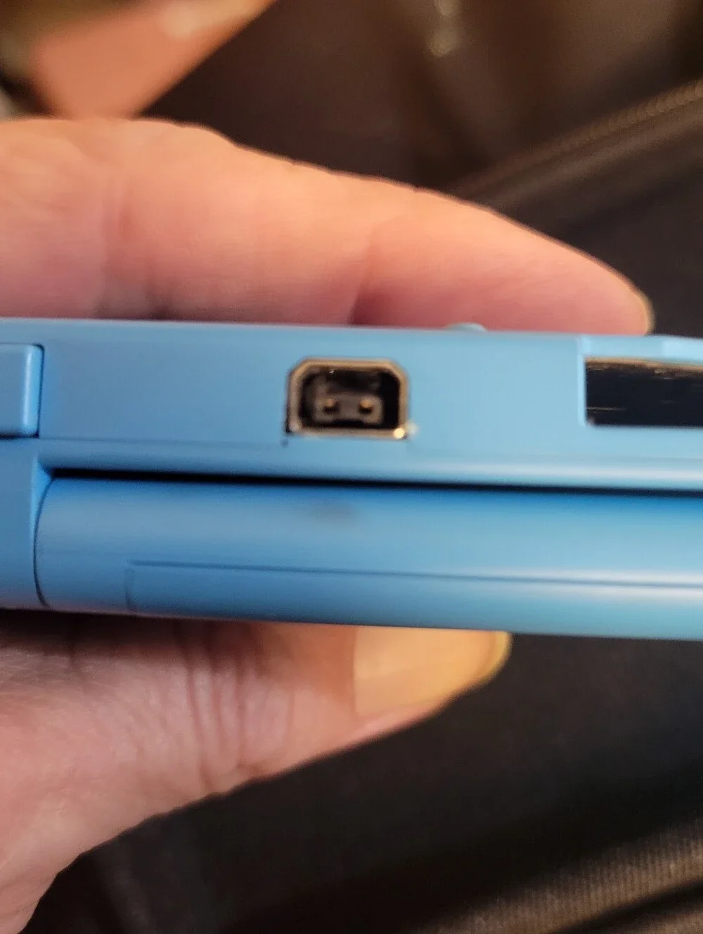 Nintendo DSi‎ Blue Handheld Console Bundle 3 Games Carry Case No Charger...